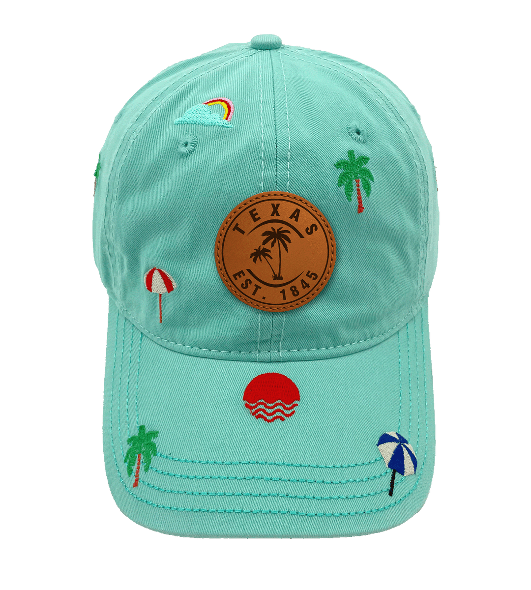 Texas Tropical Beach Baseball Cap