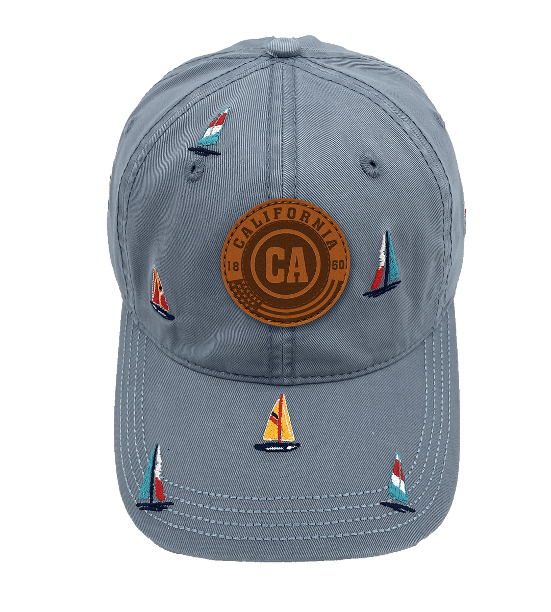 California Sailing Adventure Baseball Cap