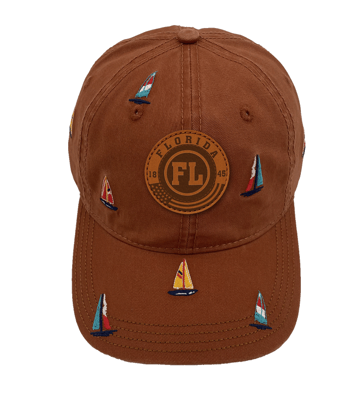 Florida Sailing Adventure Baseball Cap