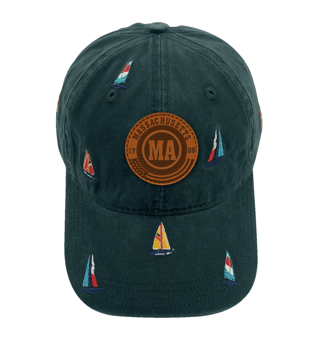 Massachusetts Sailing Adventure Baseball Cap