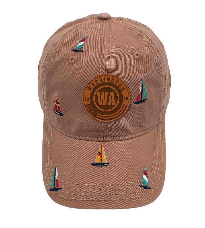 Washington State Sailing Adventure Baseball Cap