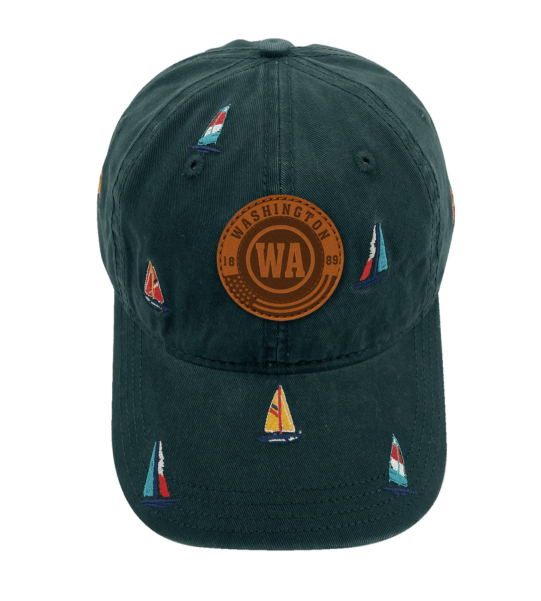Washington State Sailing Adventure Baseball Cap