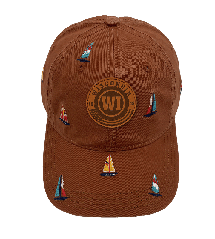 Wisconsin Sailing Adventure Baseball Cap