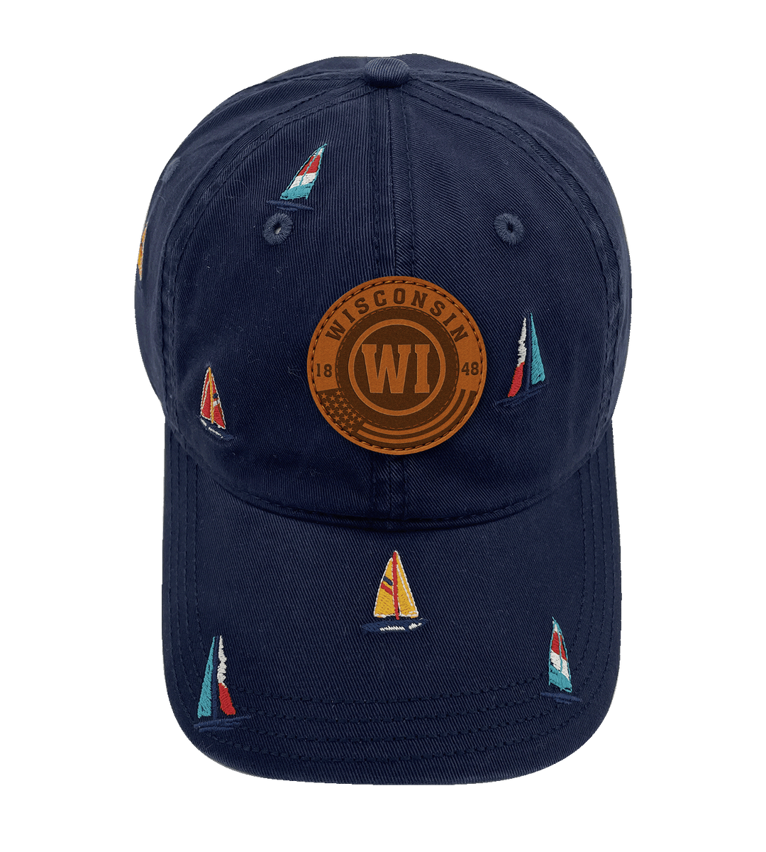 Wisconsin Sailing Adventure Baseball Cap