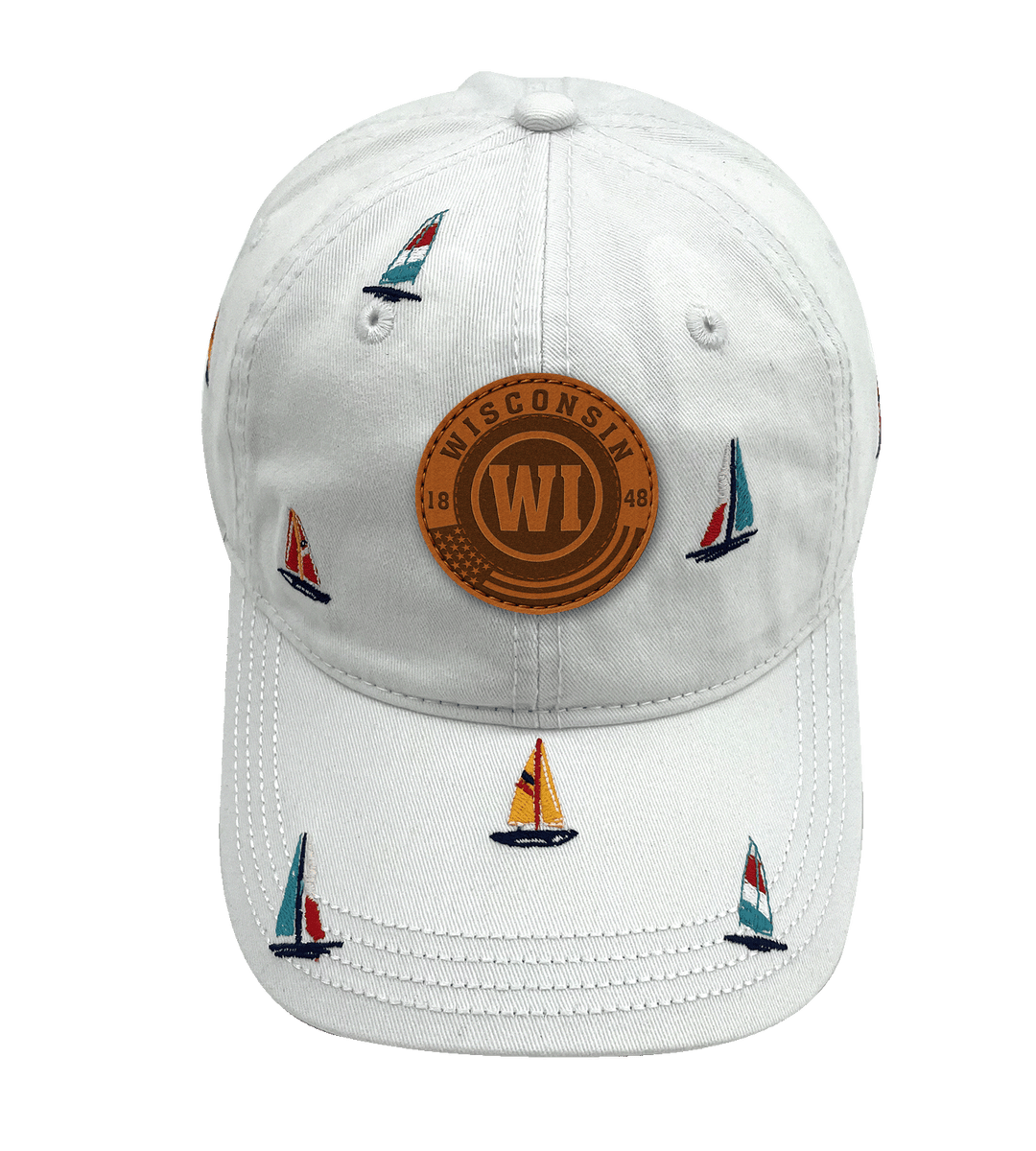 Wisconsin Sailing Adventure Baseball Cap