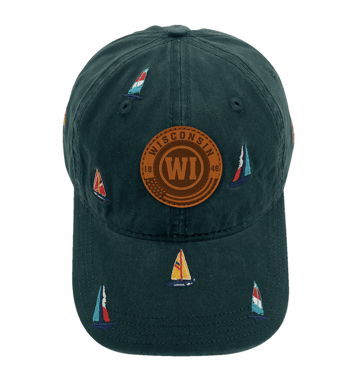 Wisconsin Sailing Adventure Baseball Cap