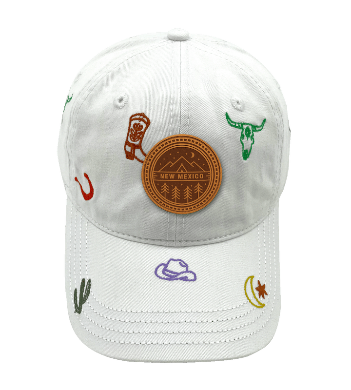New Mexico Cowboy Adventure Baseball Cap