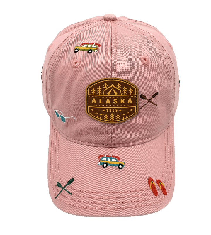 Alaska Lake Life Adventure Baseball Cap