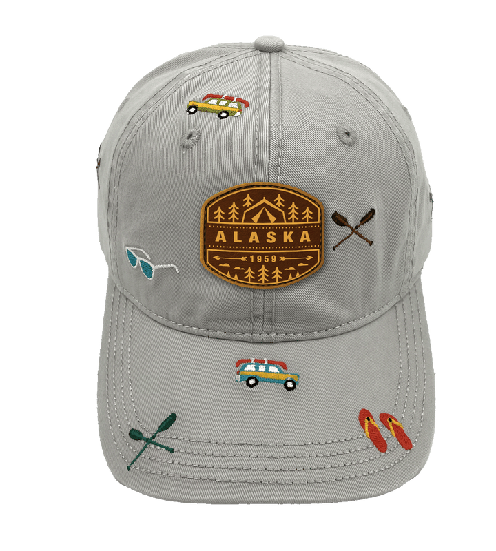 Alaska Lake Life Adventure Baseball Cap