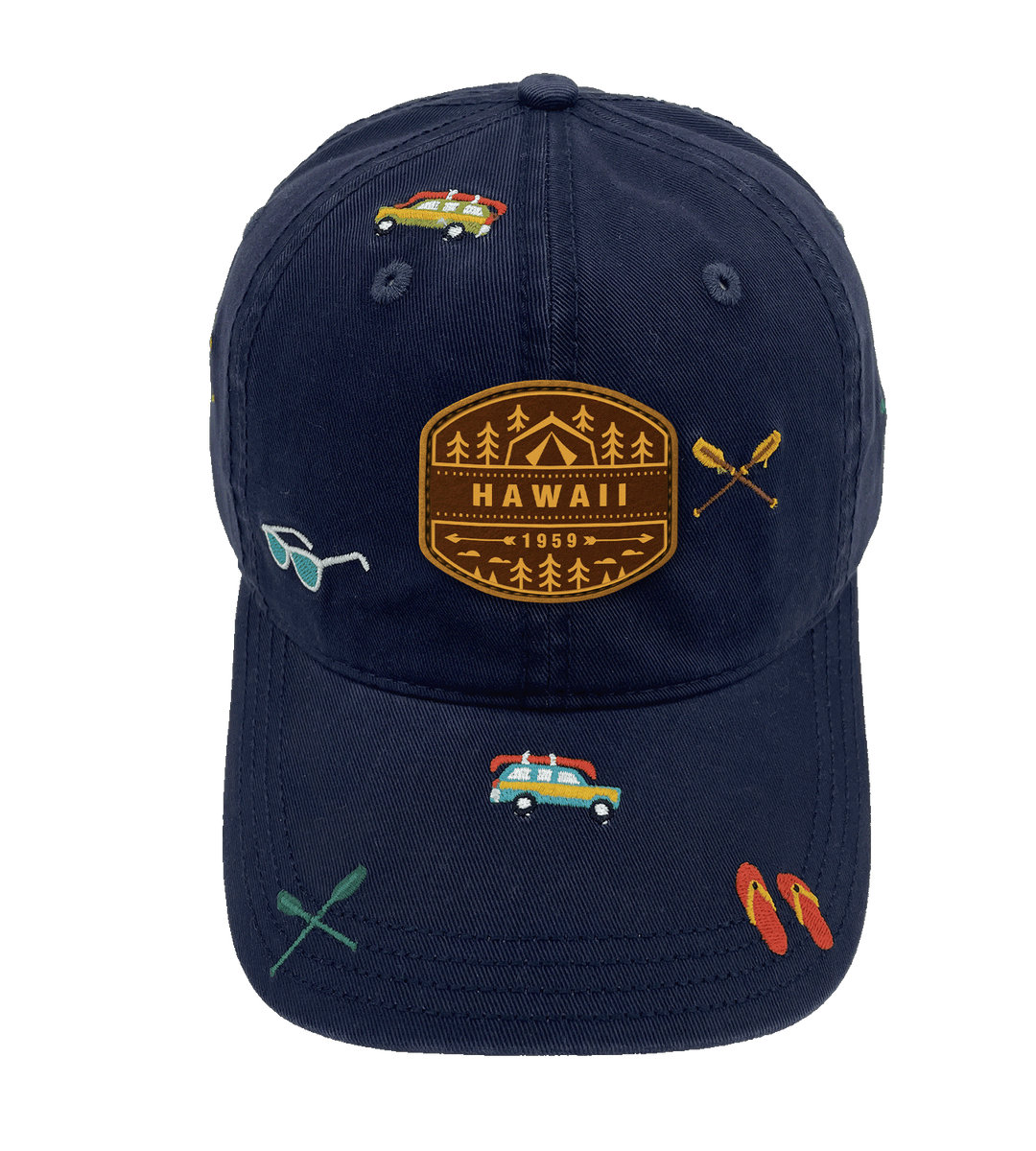 Hawaii Lake Life Adventure Baseball Cap