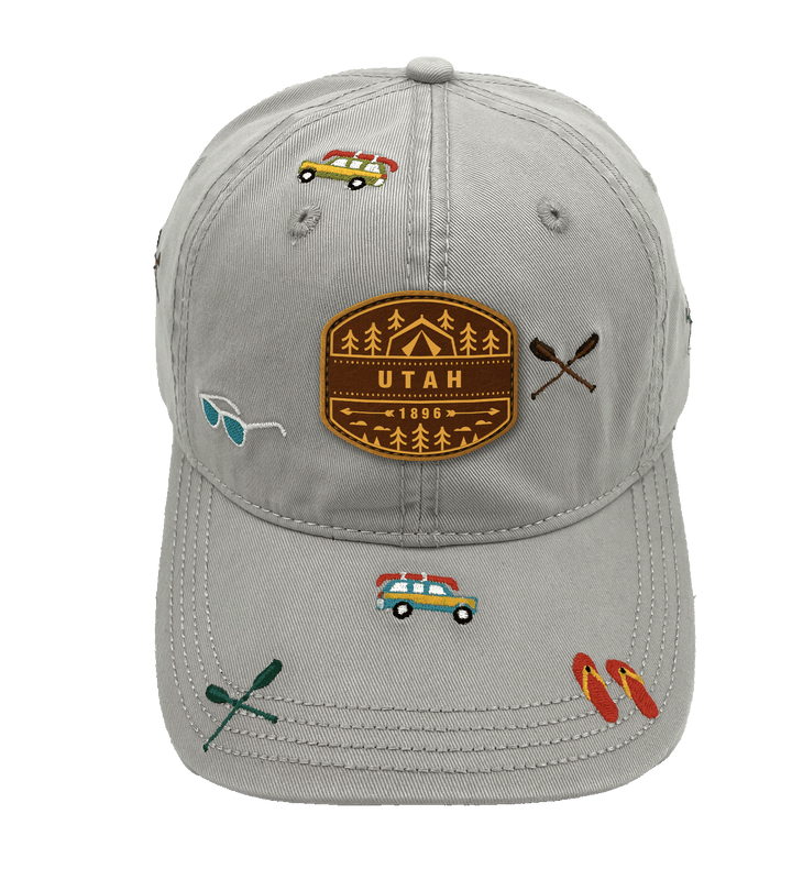 Utah Lake Life Adventure Baseball Cap