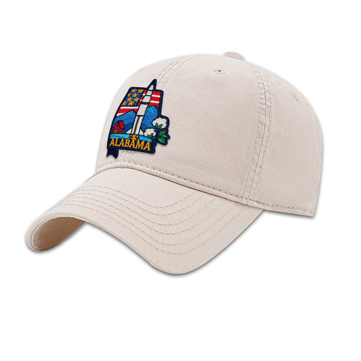 Alabama State Embroidered Patch Baseball Cap – Southern Heritage Souvenir Hat