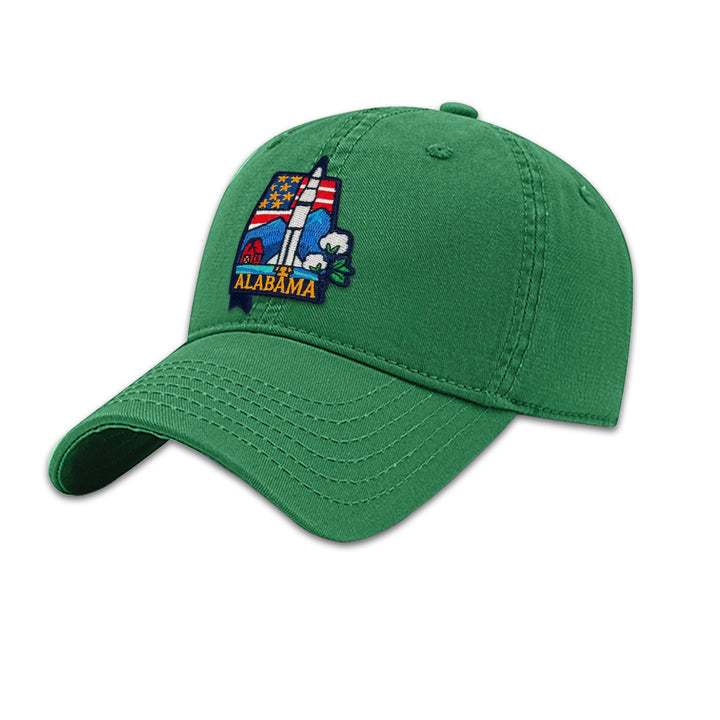 Alabama State Embroidered Patch Baseball Cap – Southern Heritage Souvenir Hat
