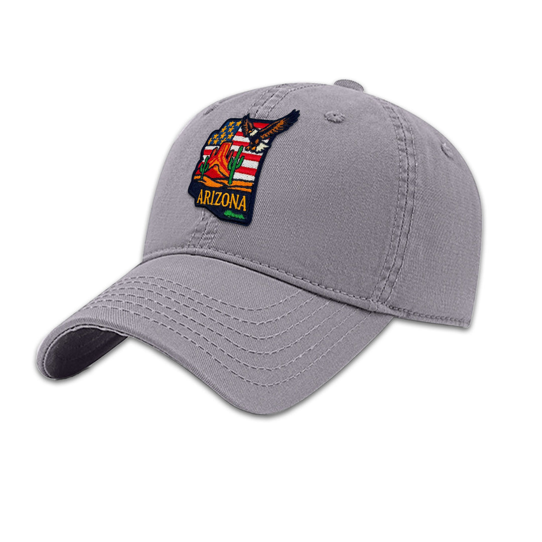Arizona Desert Eagle Embroidered Baseball Cap – Southwest Outdoor Adventure Hat