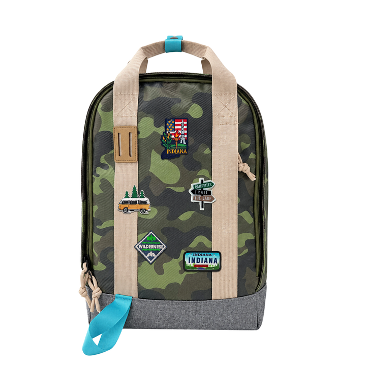 Indiana Heritage Laptop Backpack | Waterproof Travel Backpack for Gift Shops & Outdoor Retailers