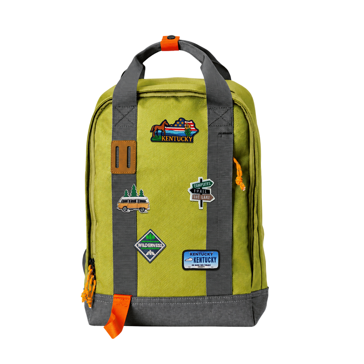 Kentucky Bluegrass Heritage Laptop Backpack | Waterproof Travel Backpack for Gift & Outdoor Retailers