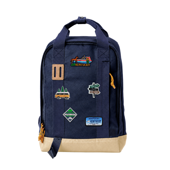 Kentucky Bluegrass Heritage Laptop Backpack | Waterproof Travel Backpack for Gift & Outdoor Retailers