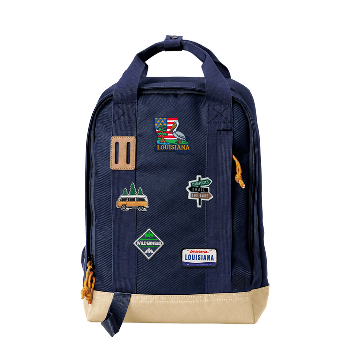 Louisiana Bayou Adventure Laptop Backpack | Waterproof Travel Backpack for Gift & Tourism Retailers