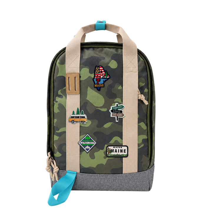 Maine Coastal Adventure Laptop Backpack | Waterproof Travel Backpack for Outdoor & Coastal Gift Shops
