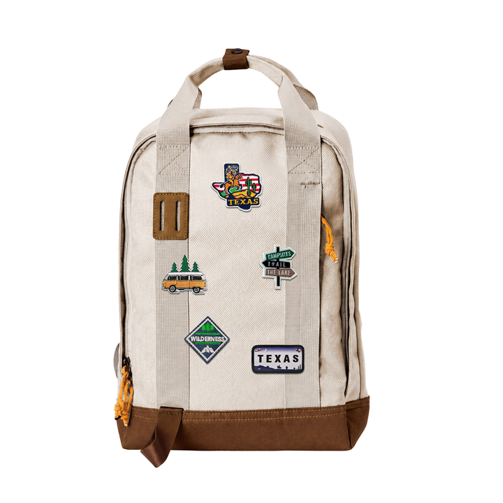 Texas Lone Star Laptop Backpack | Waterproof Western Adventure Travel Backpack