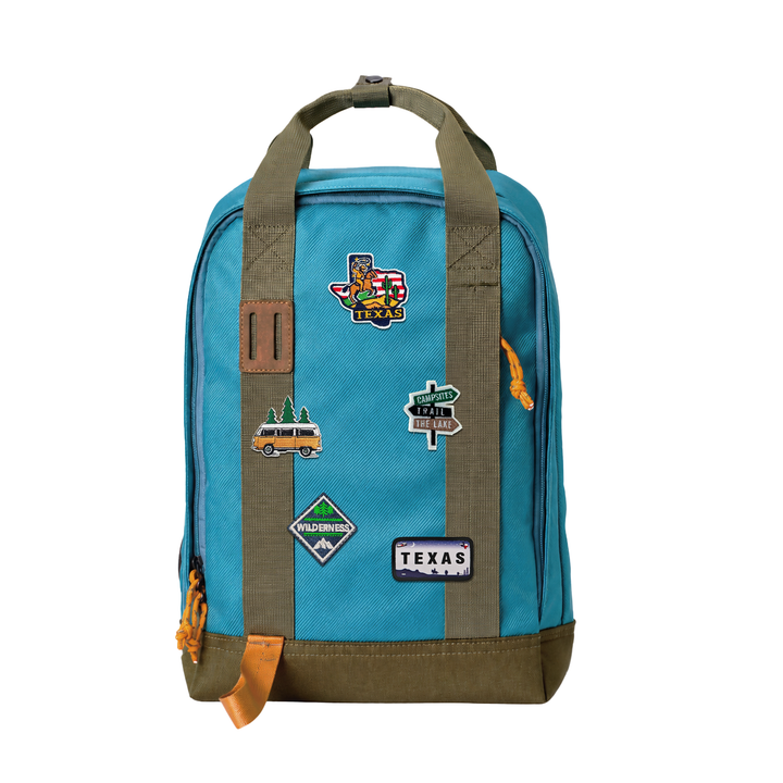 Texas Lone Star Laptop Backpack | Waterproof Western Adventure Travel Backpack