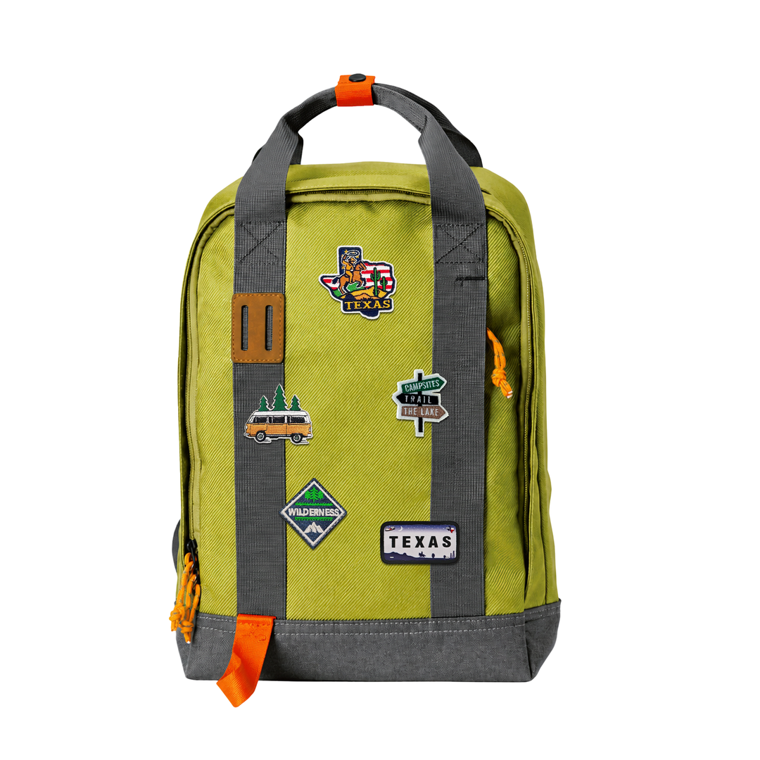 Texas Lone Star Laptop Backpack | Waterproof Western Adventure Travel Backpack