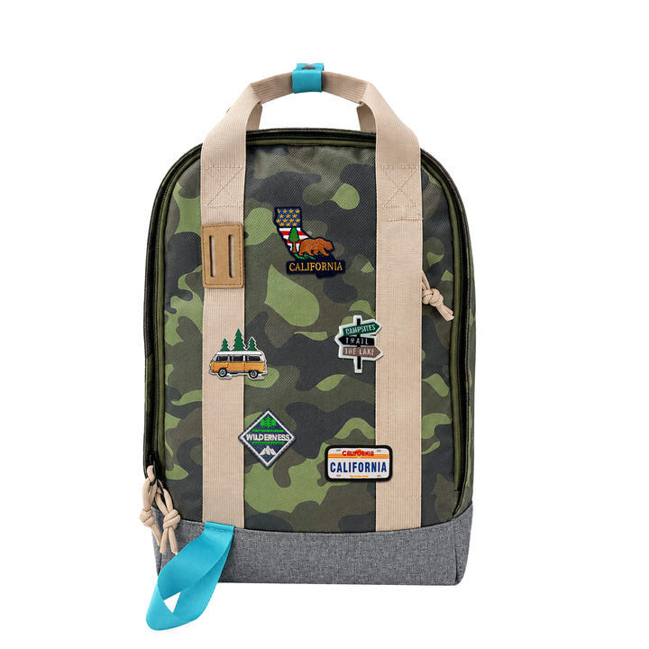 California Coast & Adventure Backpack | Waterproof Laptop Backpack for Travel, Commuting & Outdoor Exploration