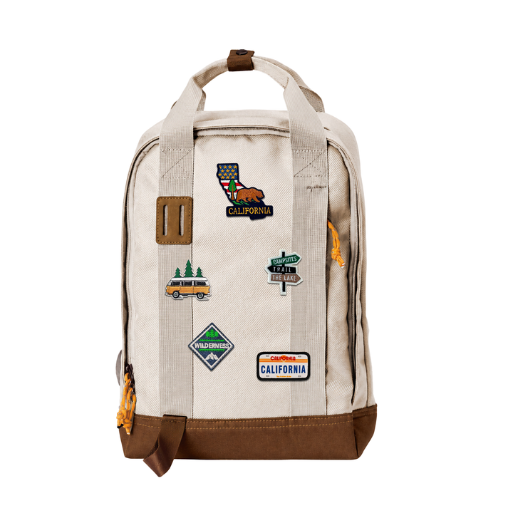 California Coast & Adventure Backpack | Waterproof Laptop Backpack for Travel, Commuting & Outdoor Exploration