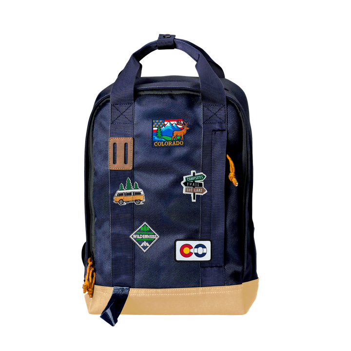 Colorado Adventure Patch Backpack – Outdoor Travel Daypack
