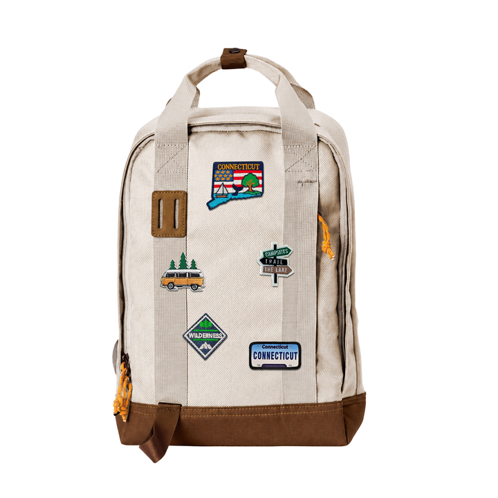 Connecticut Coastal Heritage Backpack | Waterproof Laptop Backpack for Travel, Commuting & Everyday Adventures