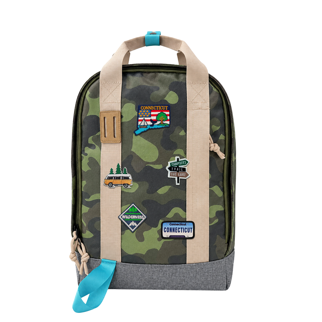 Connecticut Coastal Heritage Backpack | Waterproof Laptop Backpack for Travel, Commuting & Everyday Adventures