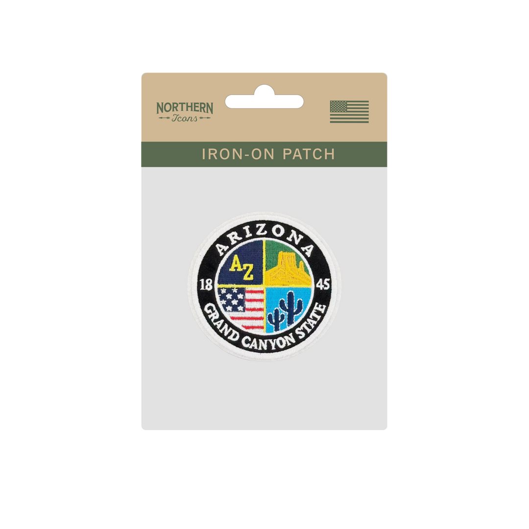 Arizona Grand Canyon State Embroidered Patch Vintage Patch Travel Souvenir