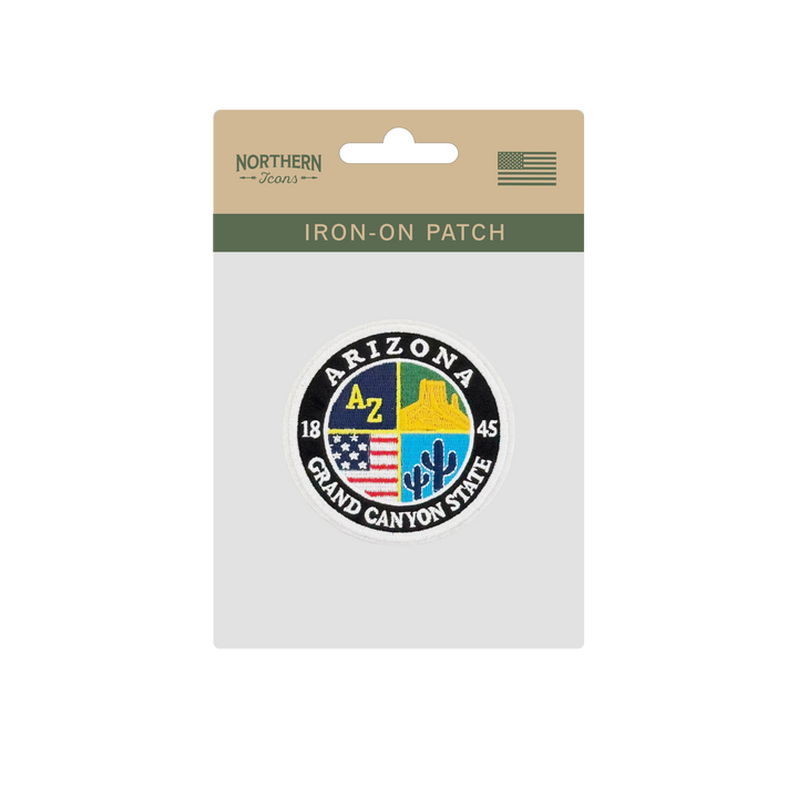 Arizona Grand Canyon State Embroidered Patch Vintage Patch Travel Souvenir