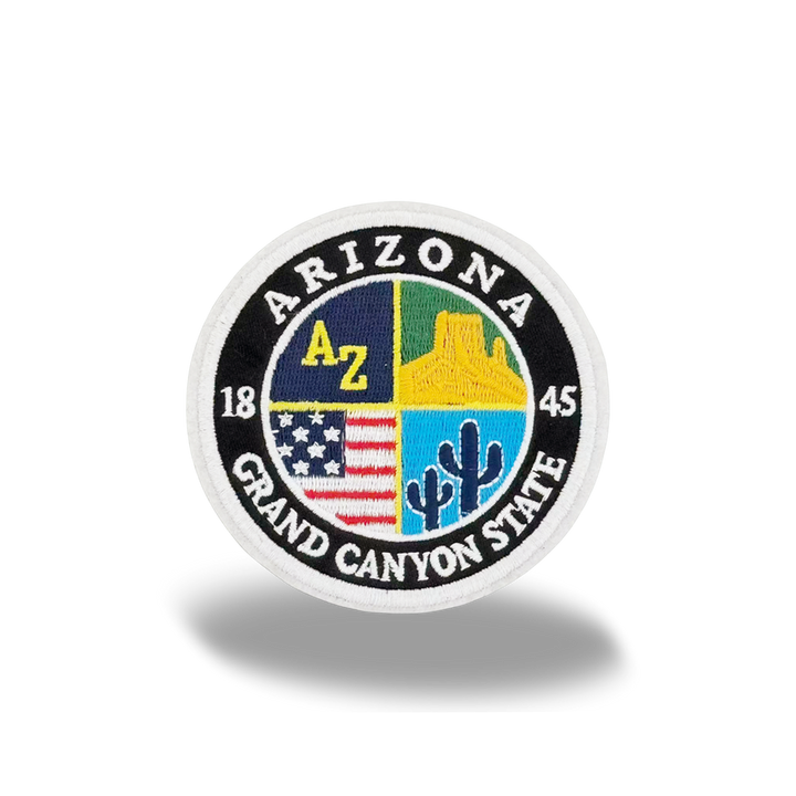 Arizona Grand Canyon State Embroidered Patch Vintage Patch Travel Souvenir