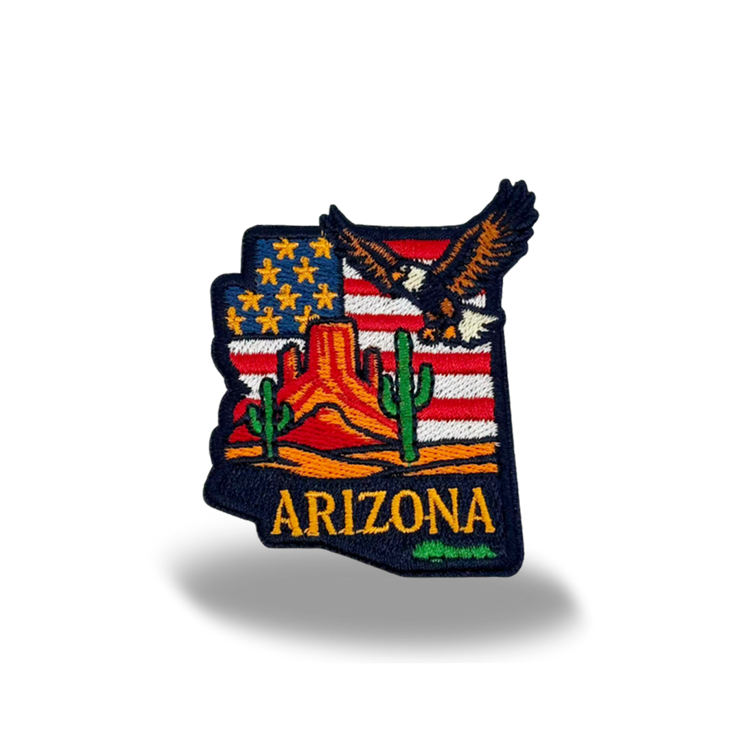 Arizona Desert Eagle Embroidered Baseball Cap – Southwest Outdoor Adventure Hat