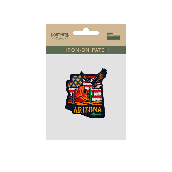 Arizona Desert Eagle Embroidered Baseball Cap – Southwest Outdoor Adventure Hat