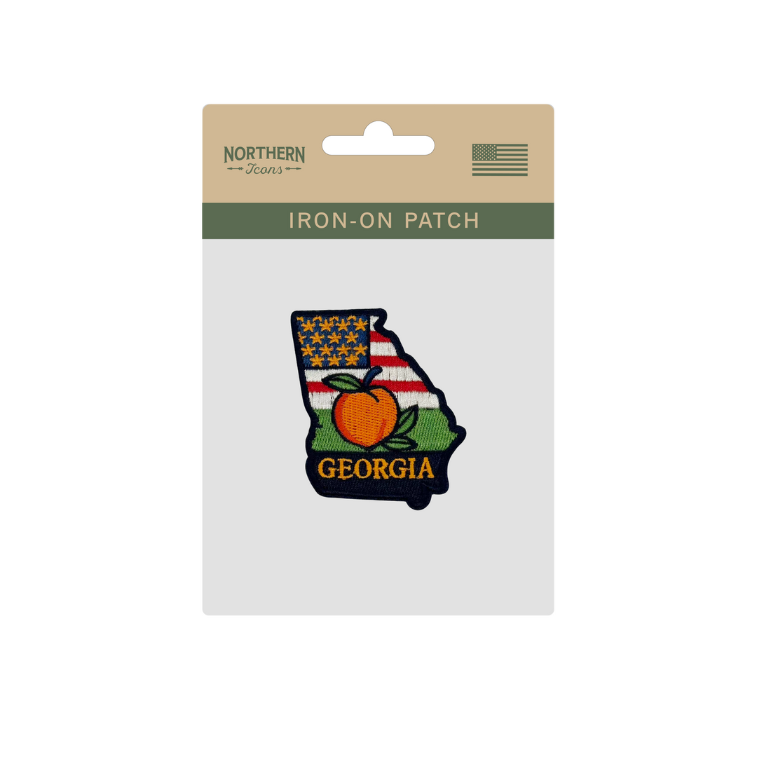 Georgia Peach State Embroidered Baseball Cap – Travel Souvenir & Outdoor Adventure Hat