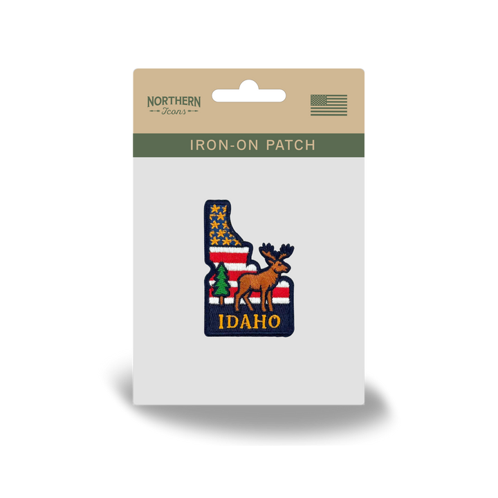 Idaho Incorporating State Icons Low Profile Garment Wash Cotton Baseball Caps Mens Womens