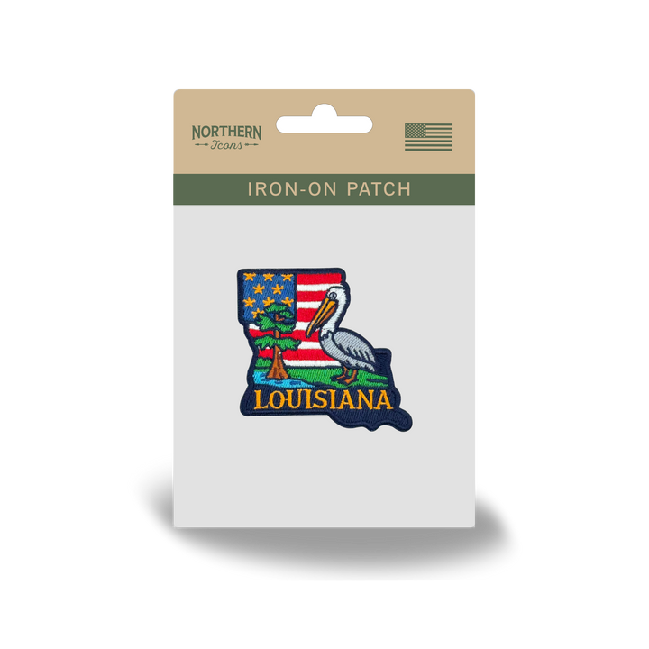 Louisiana Accompanying State Icons Low Profile Garment Wash Cotton Baseball Caps Mens Womens