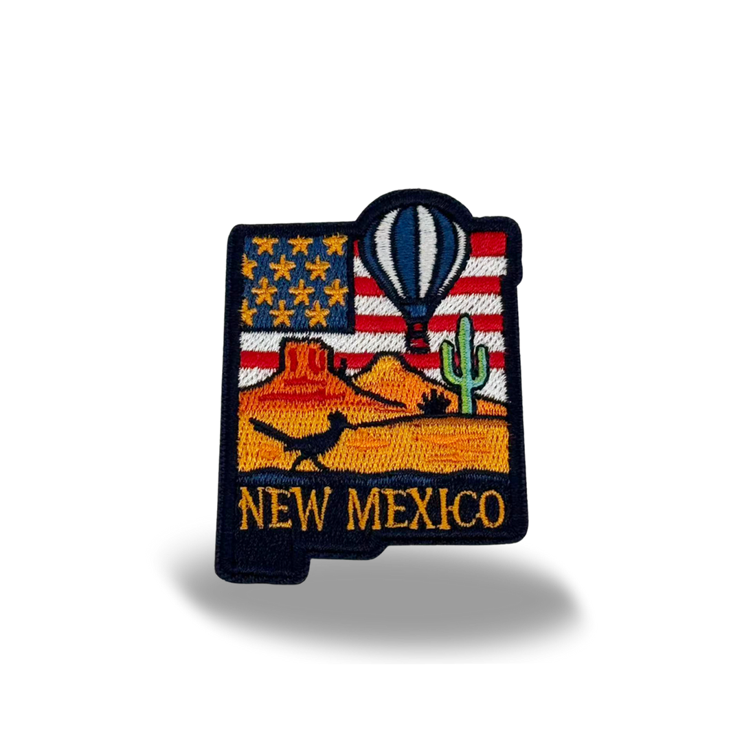 New Mexico State Embroidered Patch Baseball Cap – Southwest Desert Travel Souvenir Hat