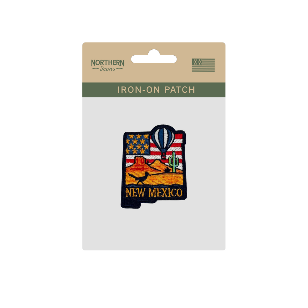 New Mexico State Embroidered Patch Baseball Cap – Southwest Desert Travel Souvenir Hat