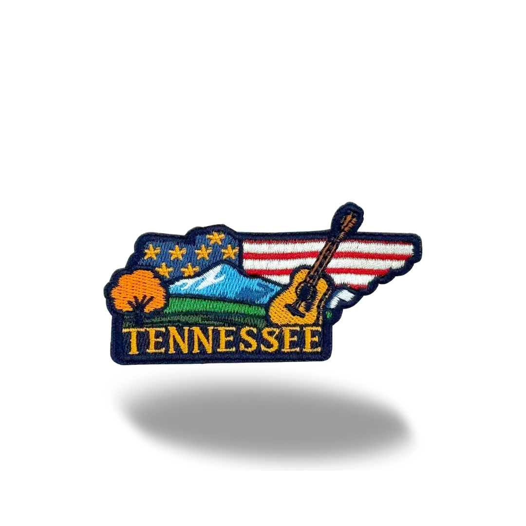 Tennessee Tennessee Music Washed Baseball Cap | Vintage Cotton Twill Adjustable Hat | Embroidered Tennessee Travel Souvenir Cap