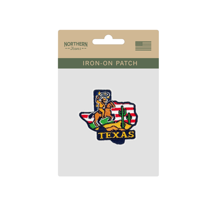 Texas State Embroidered Patch Baseball Cap – Western Travel Souvenir Hat