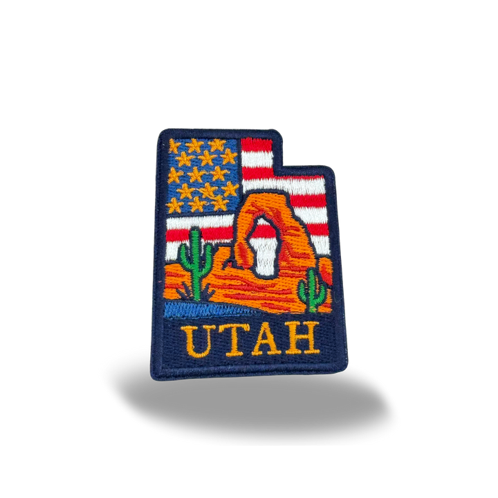 Utah Washed Baseball Cap | Vintage Cotton Twill Adjustable Hat | Embroidered Utah National Parks Travel Souvenir Cap