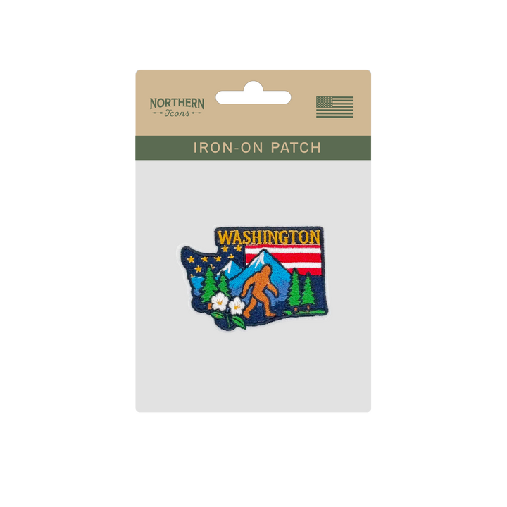 Washington State Embroidered Patch Baseball Cap – Pacific Northwest Adventure Souvenir Hat