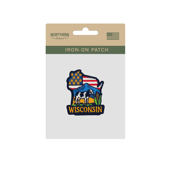 Wisconsin State Pride Embroidered Patch Baseball Cap for Everyday Wear