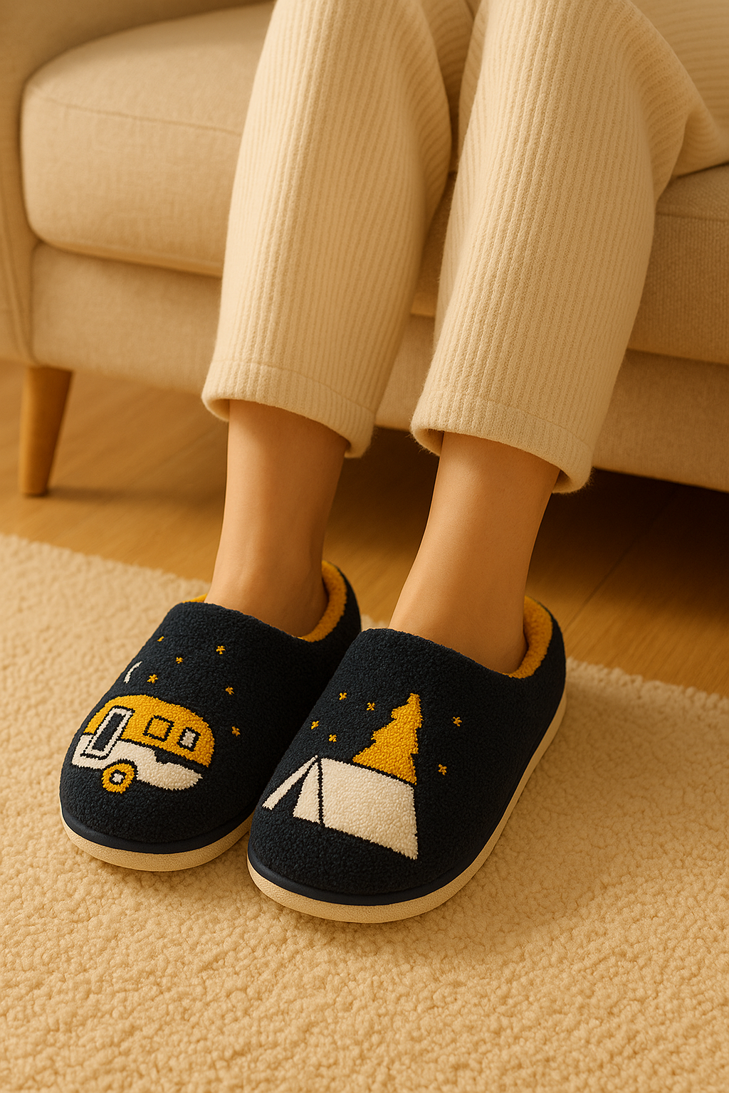 Campfire Cozy SLIPPERS