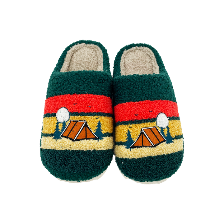 Campfire Nights Cozy SLIPPERS