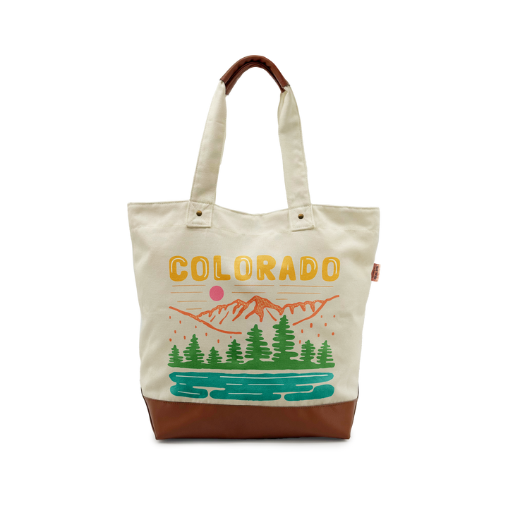 COLORADO SCENIC Canvas TOTE BAG