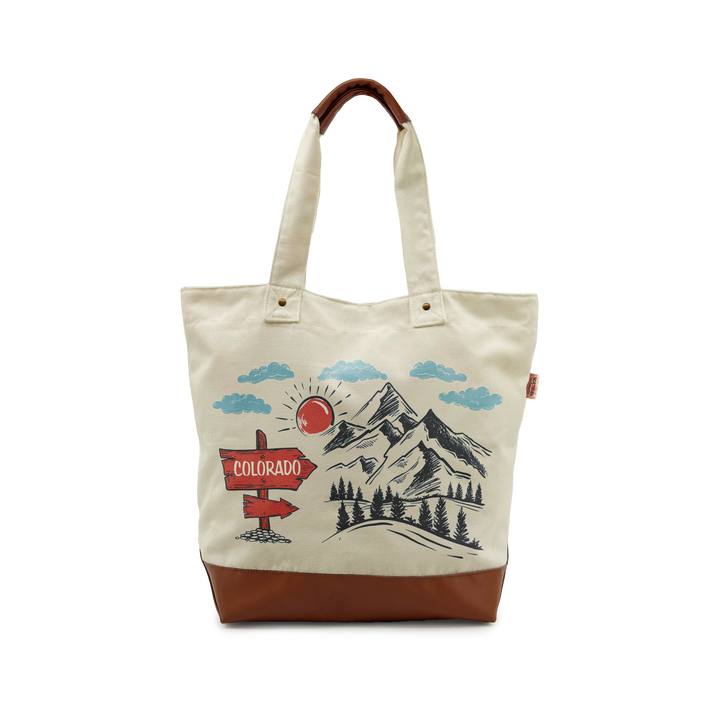 COLORADO SCENIC TOTE BAG